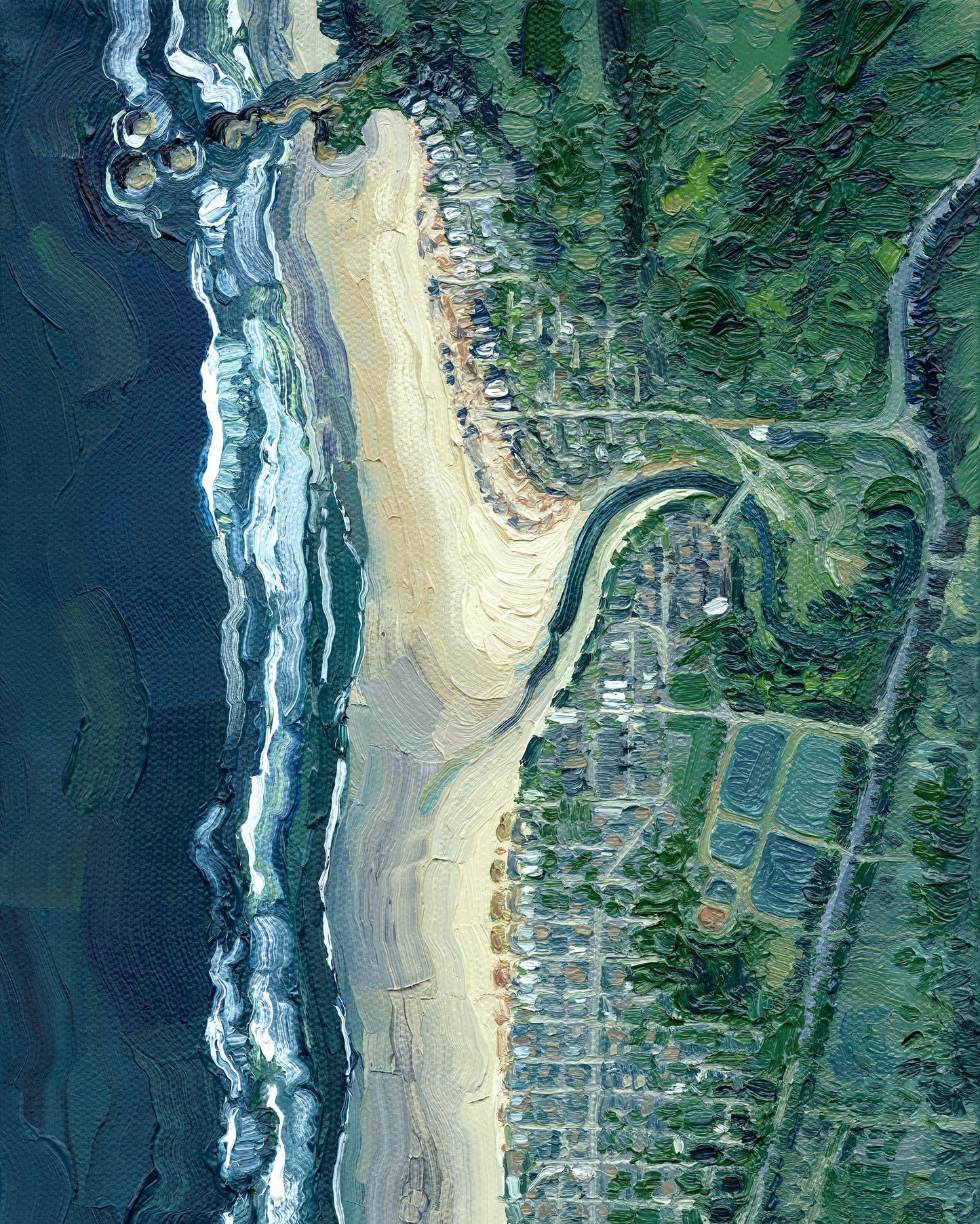 Cannon Beach, Oregon — Stretched Canvas Print