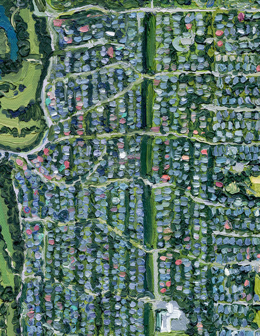 Eastmoreland, Portland, Oregon — Giclée Print