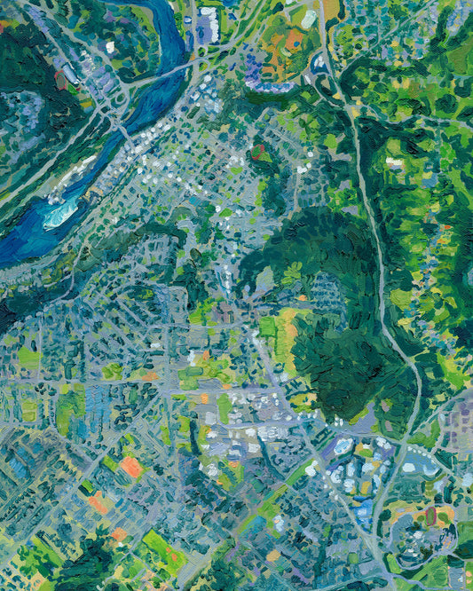 Oregon City, Oregon — Giclée Print
