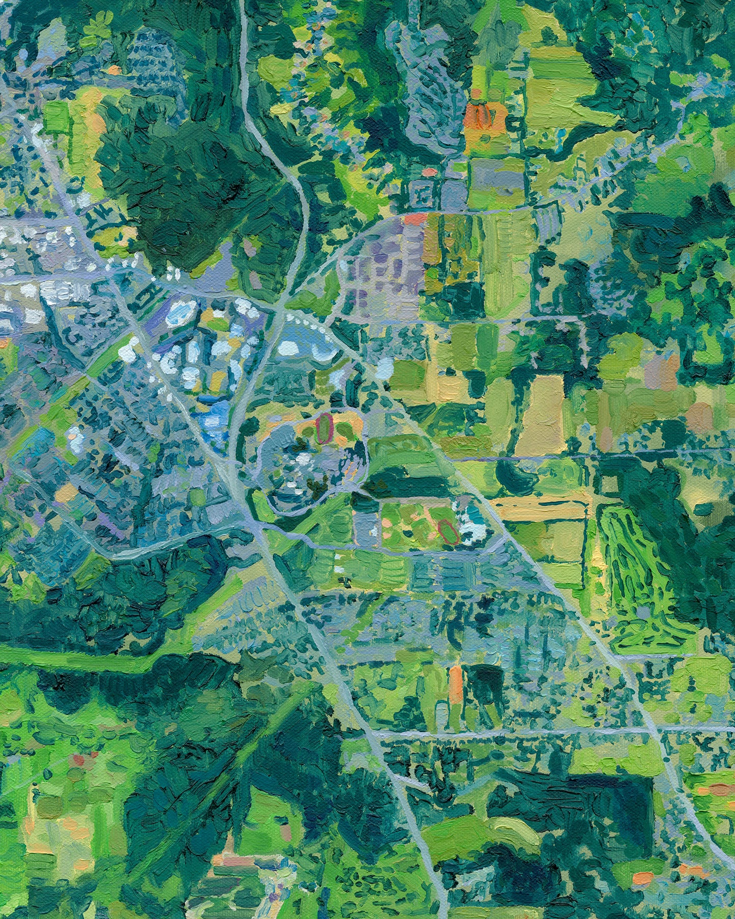 Oregon City, Oregon — Stretched Canvas Print