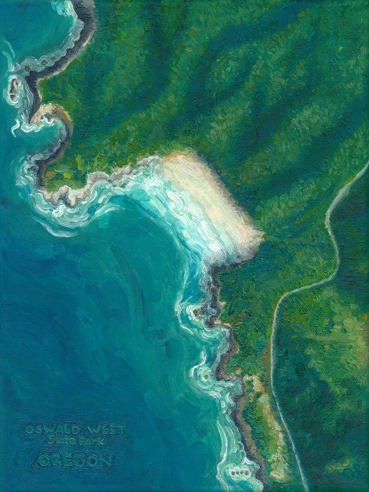 Oswald West State Park, Oregon — Giclée Print