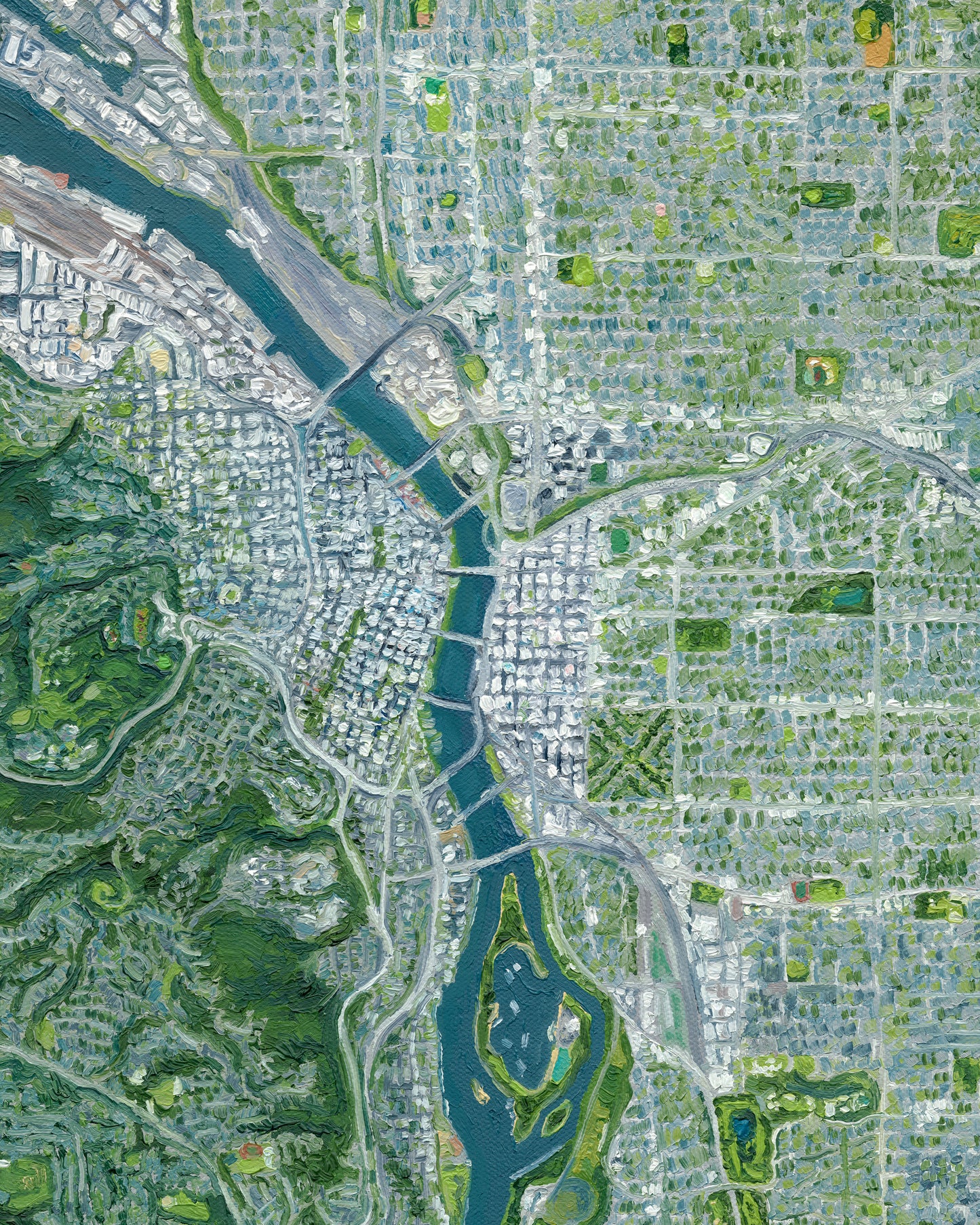 Portland, Oregon — Giclée Print