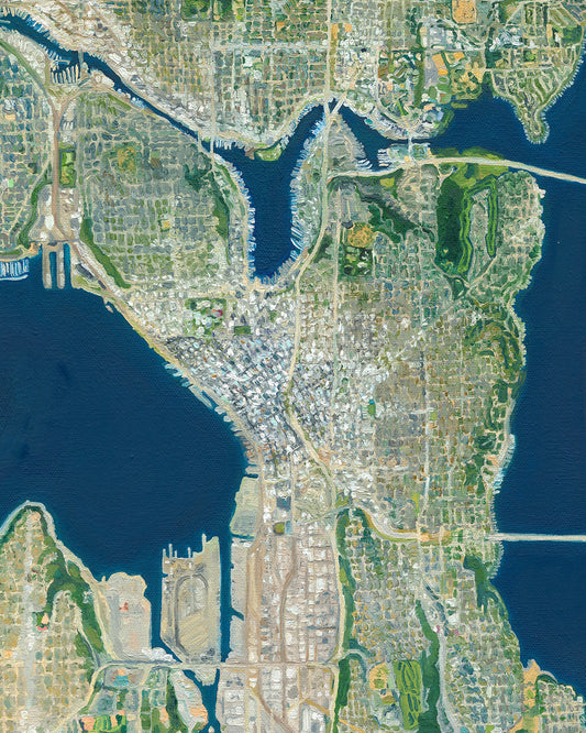 Seattle, Washington — Giclée Print