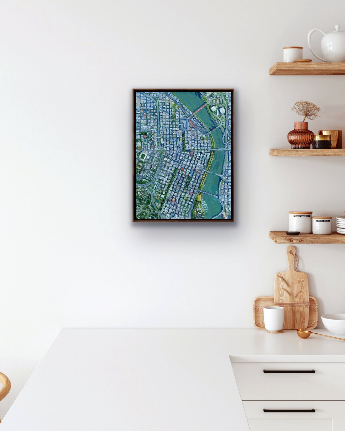 Downtown Portland, Oregon — Stretched Canvas Print