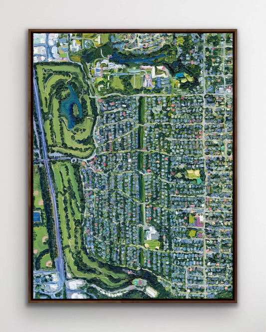 Eastmoreland, Portland, Oregon — Stretched Canvas Print