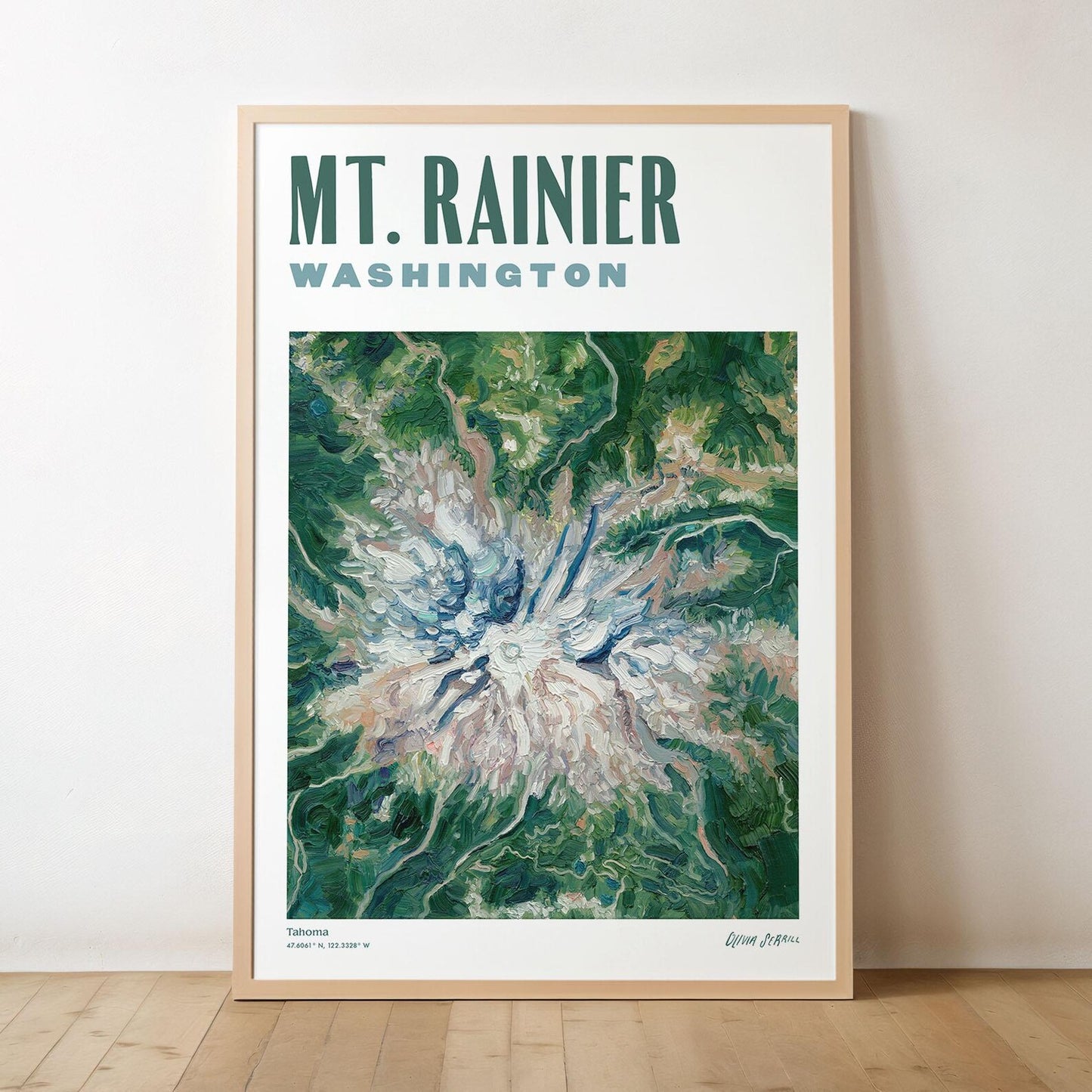 Mt. Rainier Poster