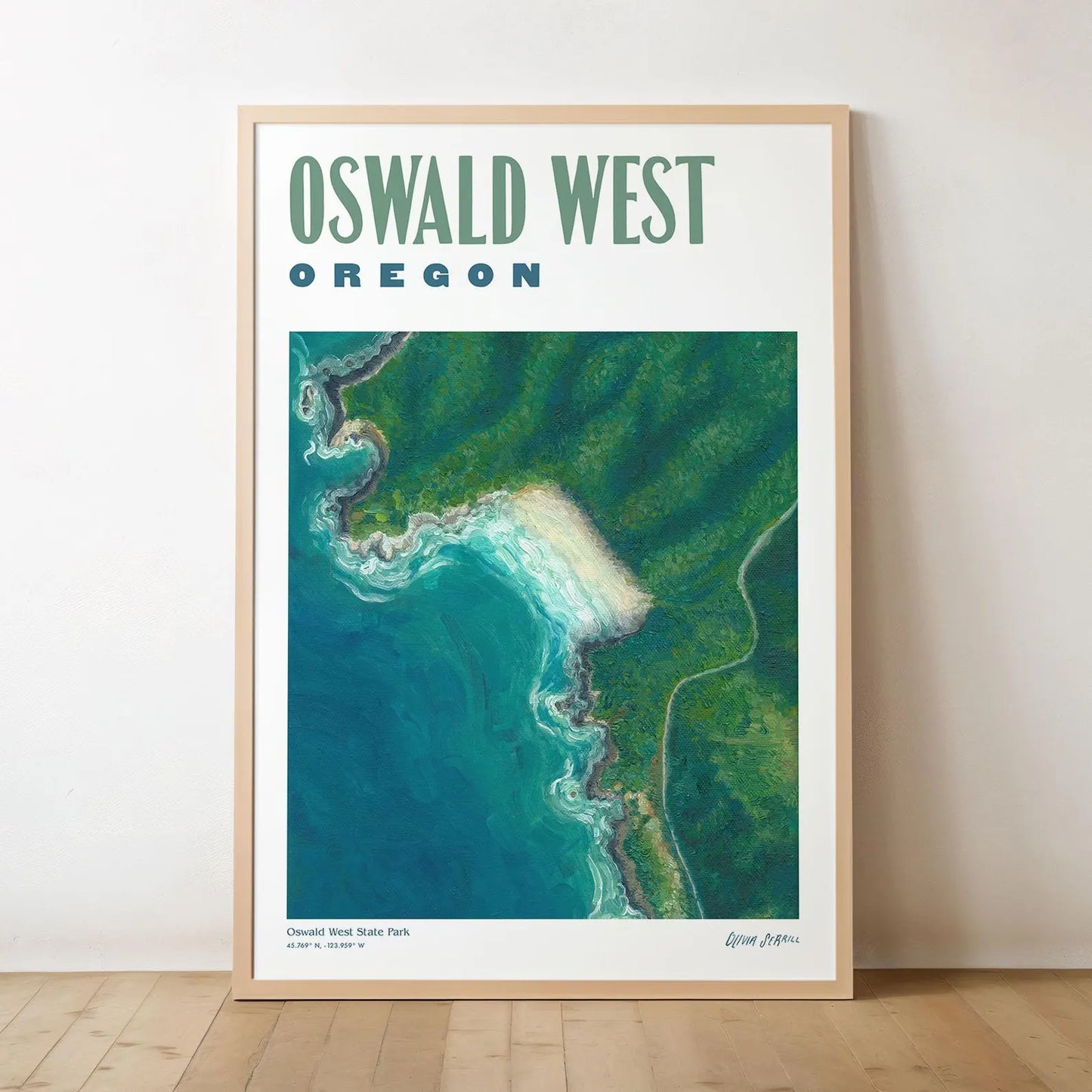 Oswald West, OR Poster