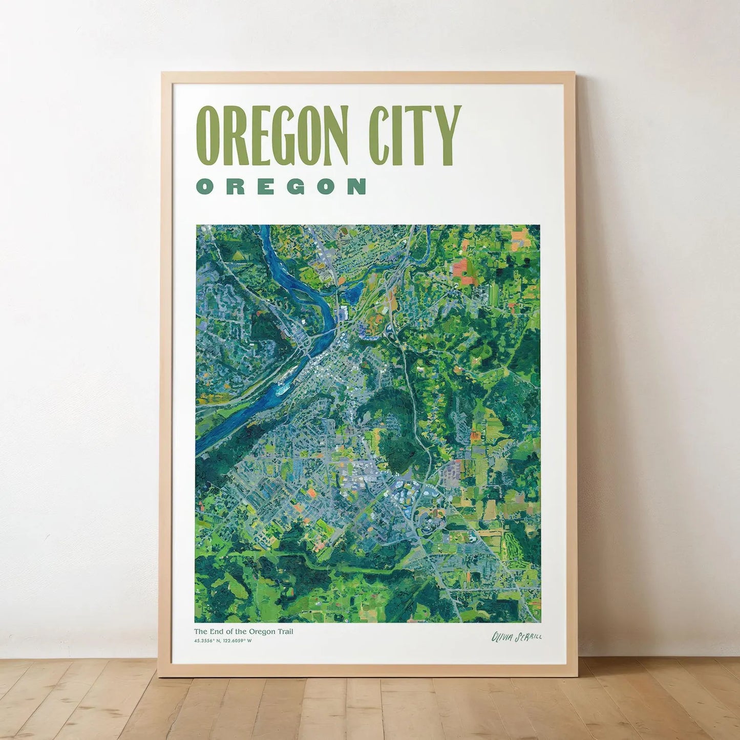 Oregon City, OR Poster