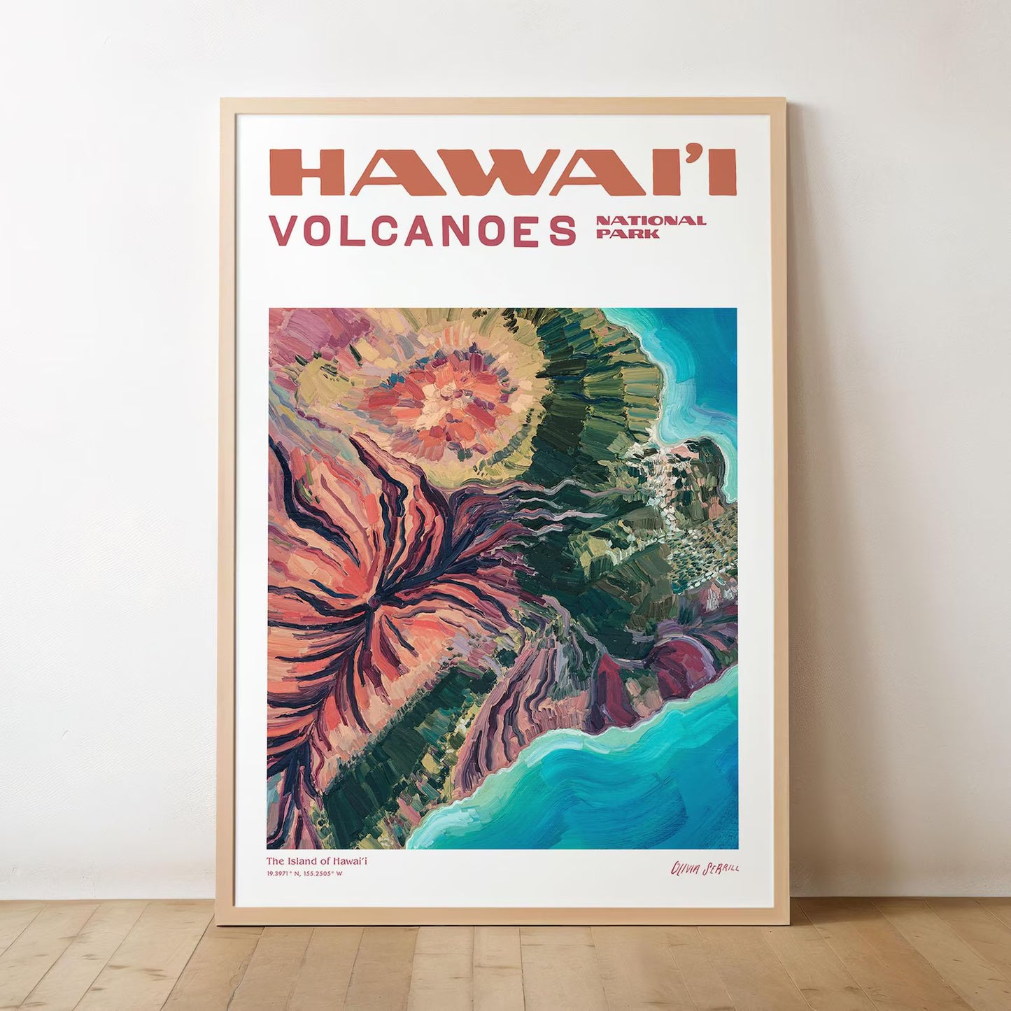 Hawai'i Volcanoes Poster
