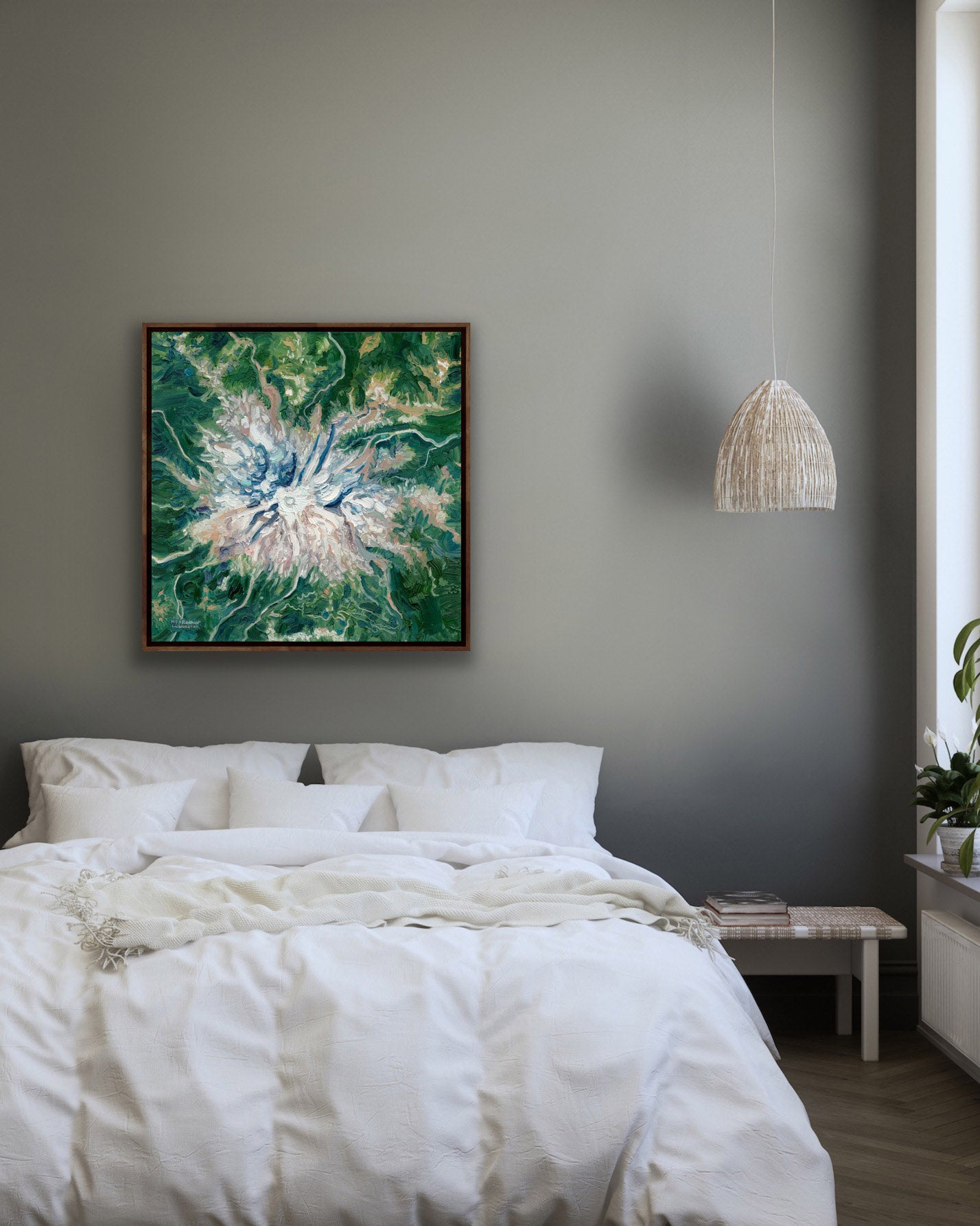 Mt. Rainier, Washington — Stretched Canvas Print