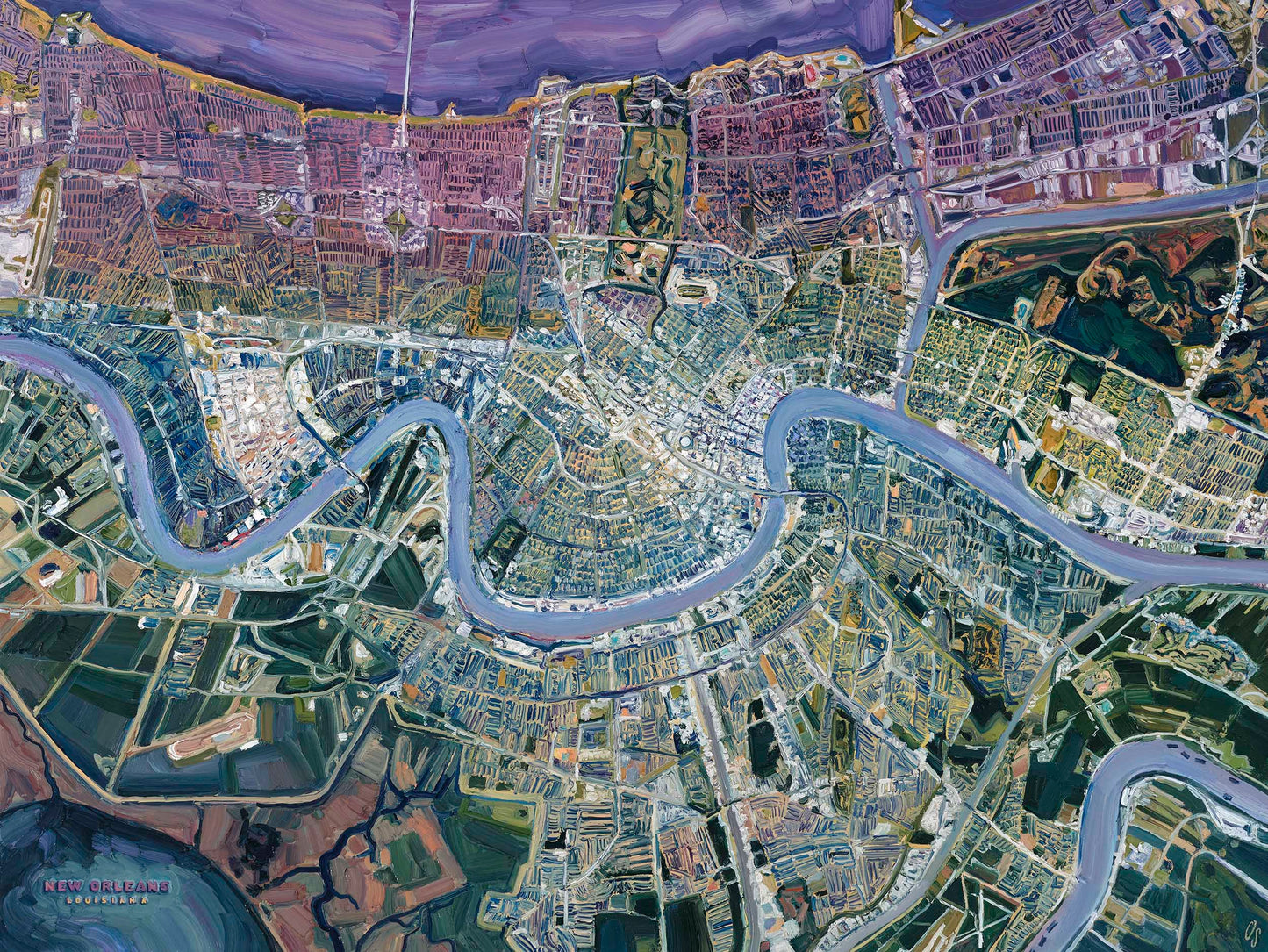 New Orleans, Louisiana — Giclée Print