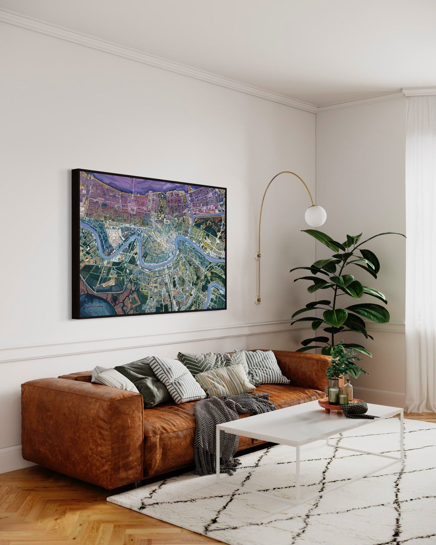New Orleans, Louisiana — Stretched Canvas Print