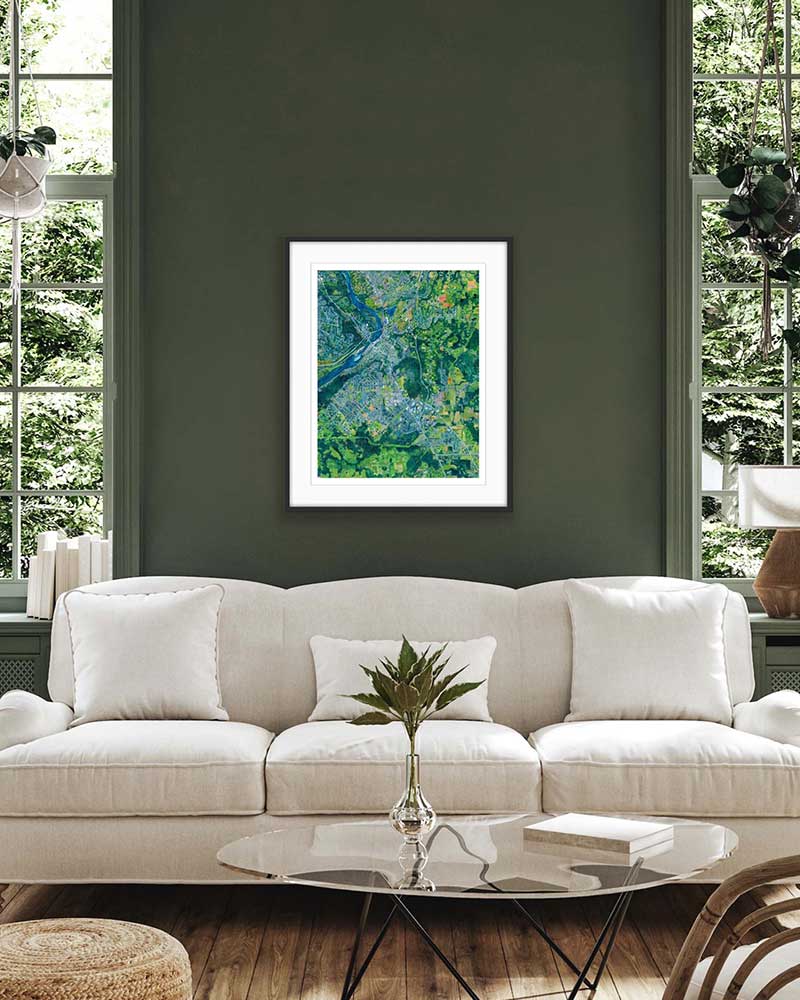 Oregon City, Oregon — Giclée Print