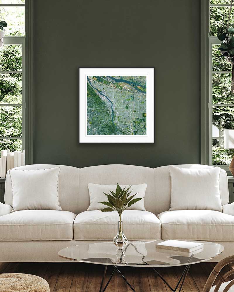 Portland, Oregon — Giclée Print