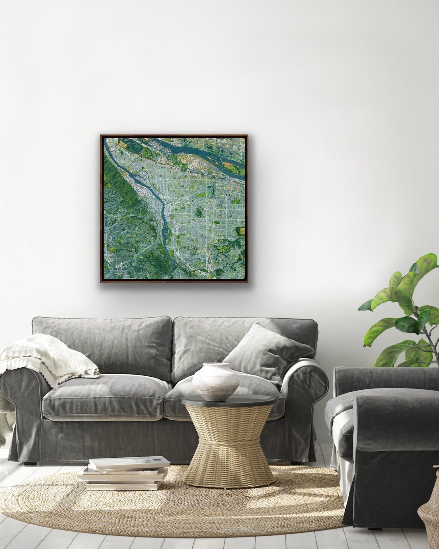 Portland, Oregon — Stretched Canvas Print