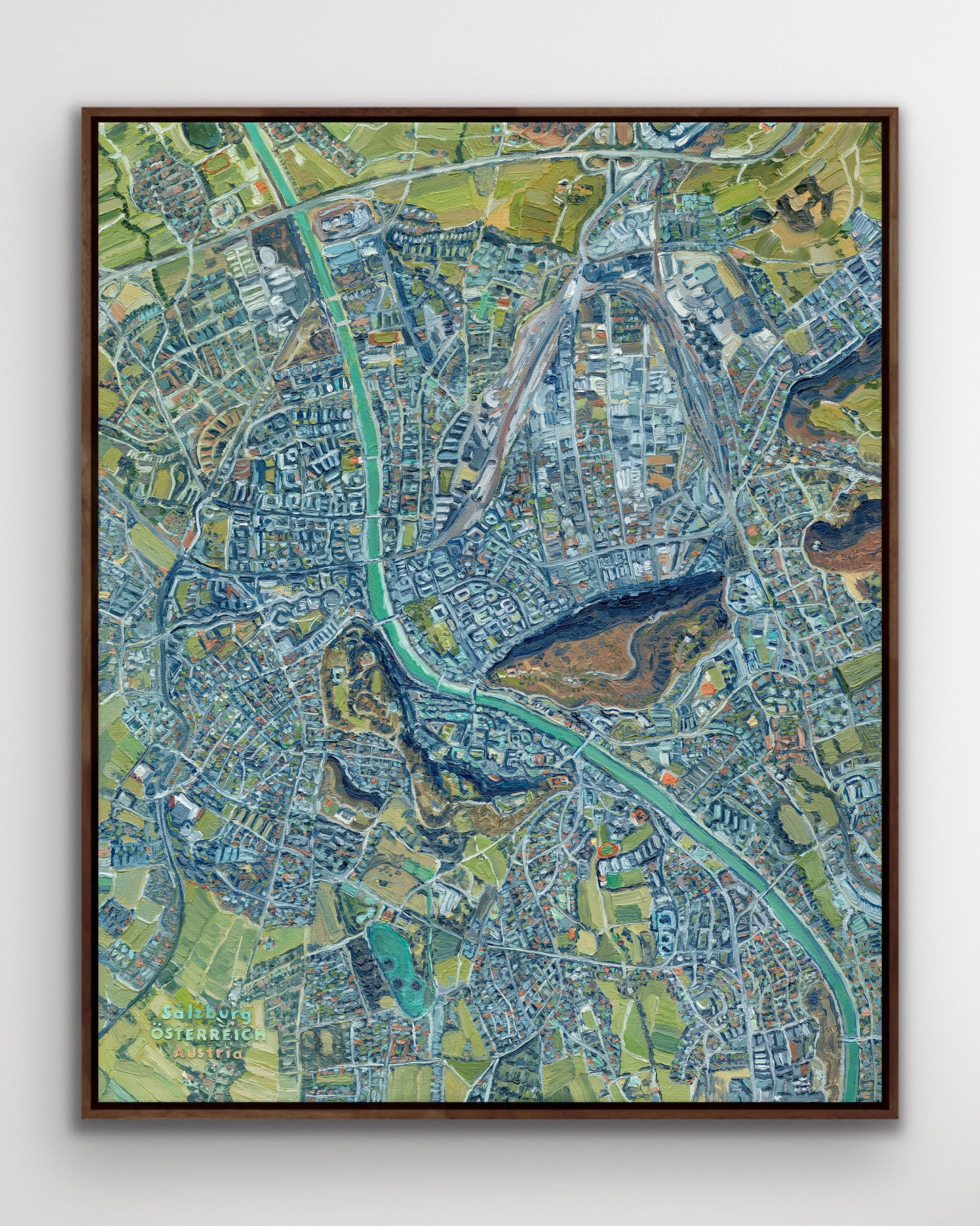 Salzburg, Austria — Stretched Canvas Print