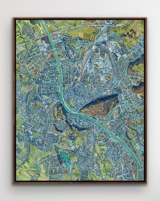 Salzburg, Austria — Stretched Canvas Print