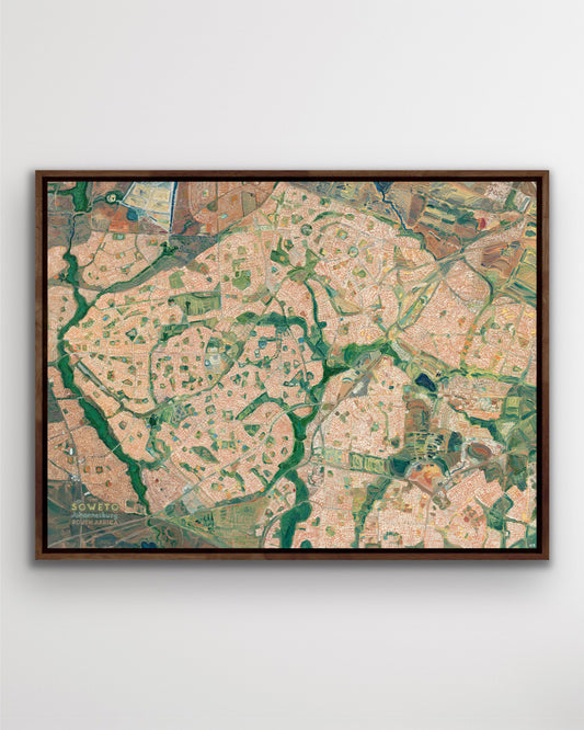 Soweto, Johannesburg, South Africa — Stretched Canvas Print