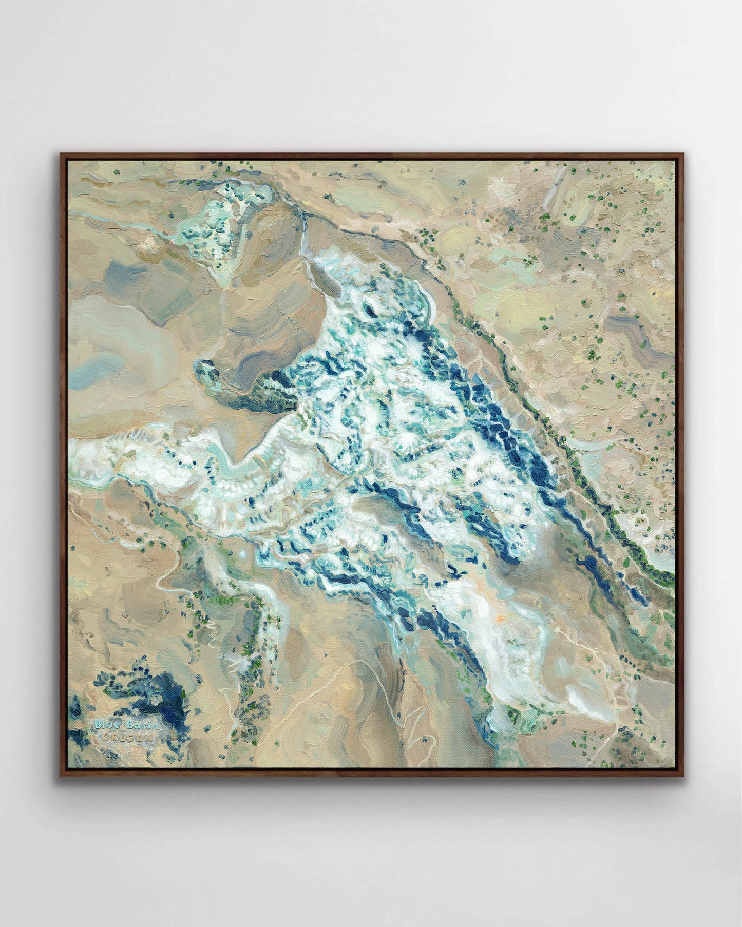 Blue Basin, Oregon — Stretched Canvas Print