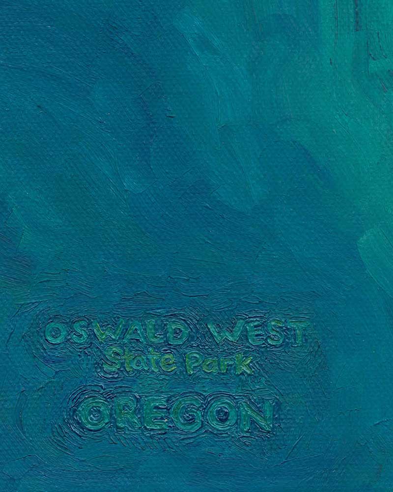 Oswald West State Park, Oregon — Giclée Print