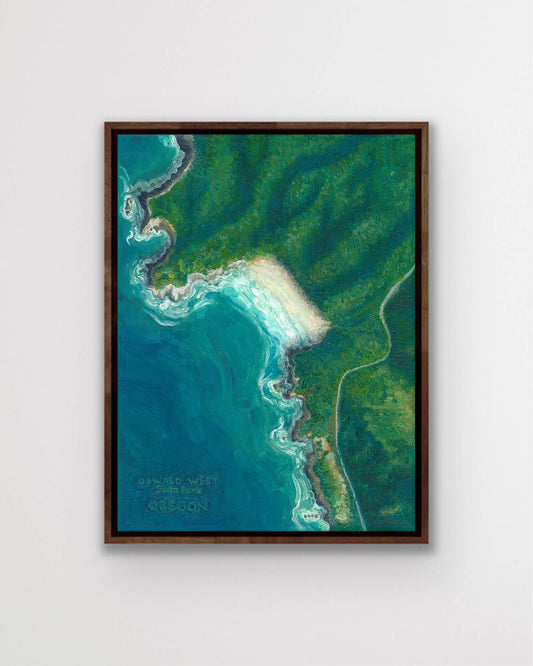 Oswald West State Park, Oregon — Stretched Canvas Print