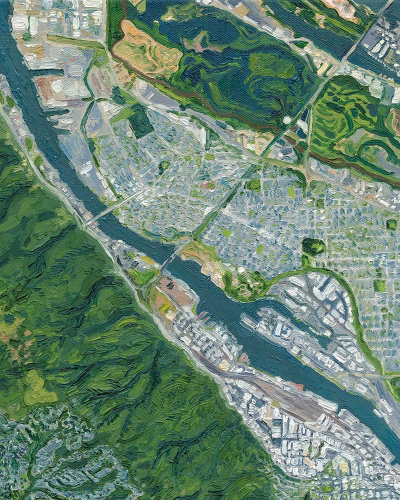 Portland, Oregon — Giclée Print