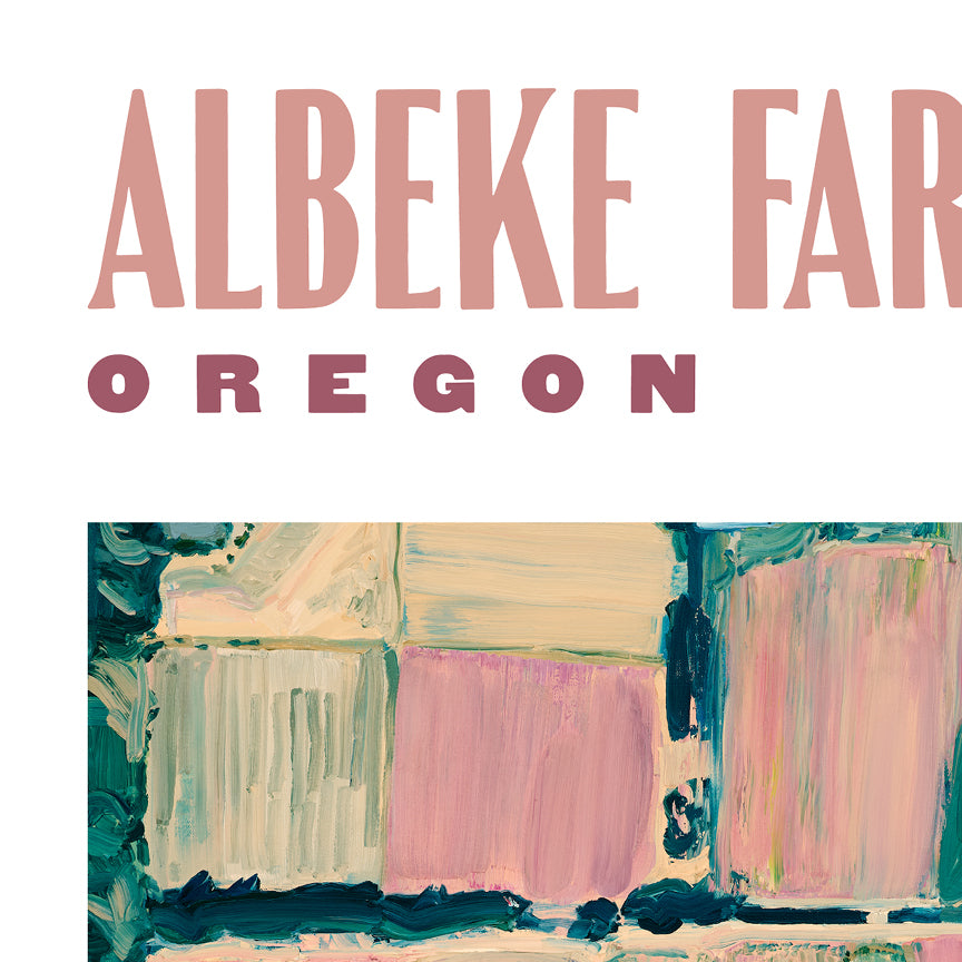 Albeke Farms, OR Poster