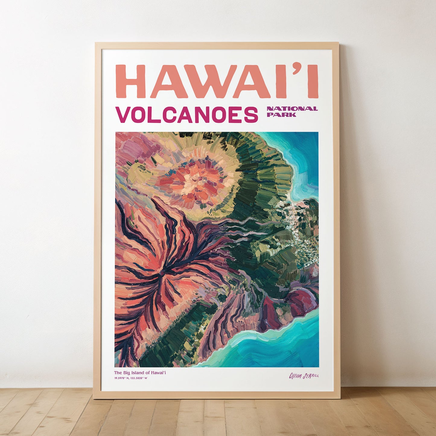 Hawai'i Volcanoes Poster