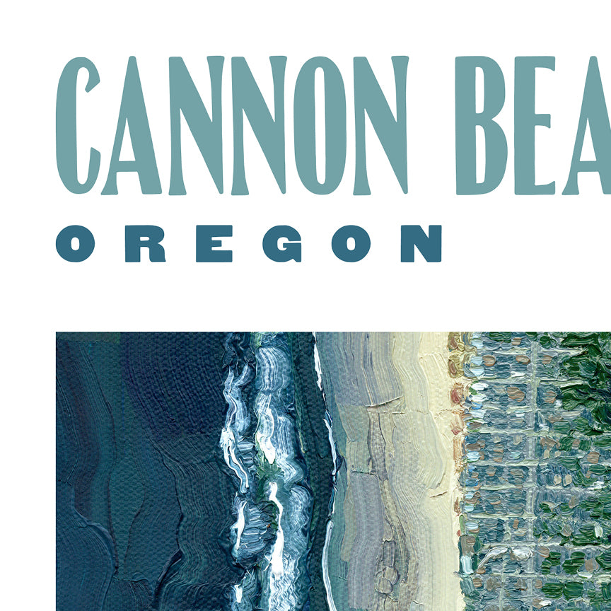 Cannon Beach, OR Poster