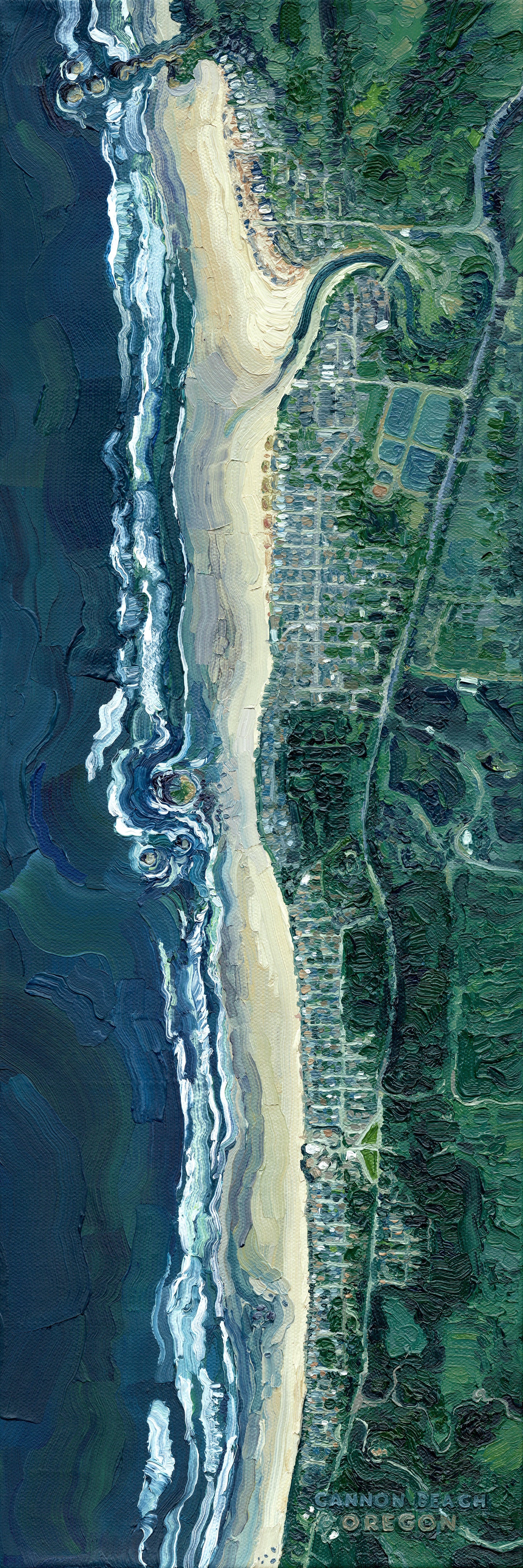 Cannon Beach, Oregon — Giclée Print