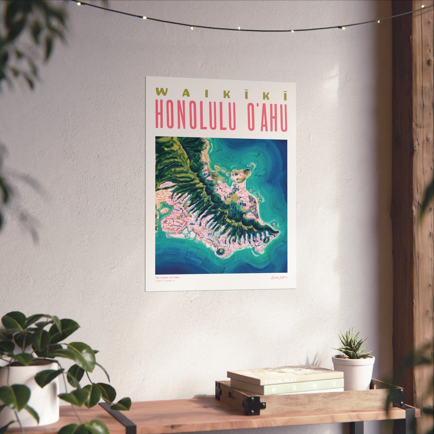 O'ahu, Hawai'i Poster