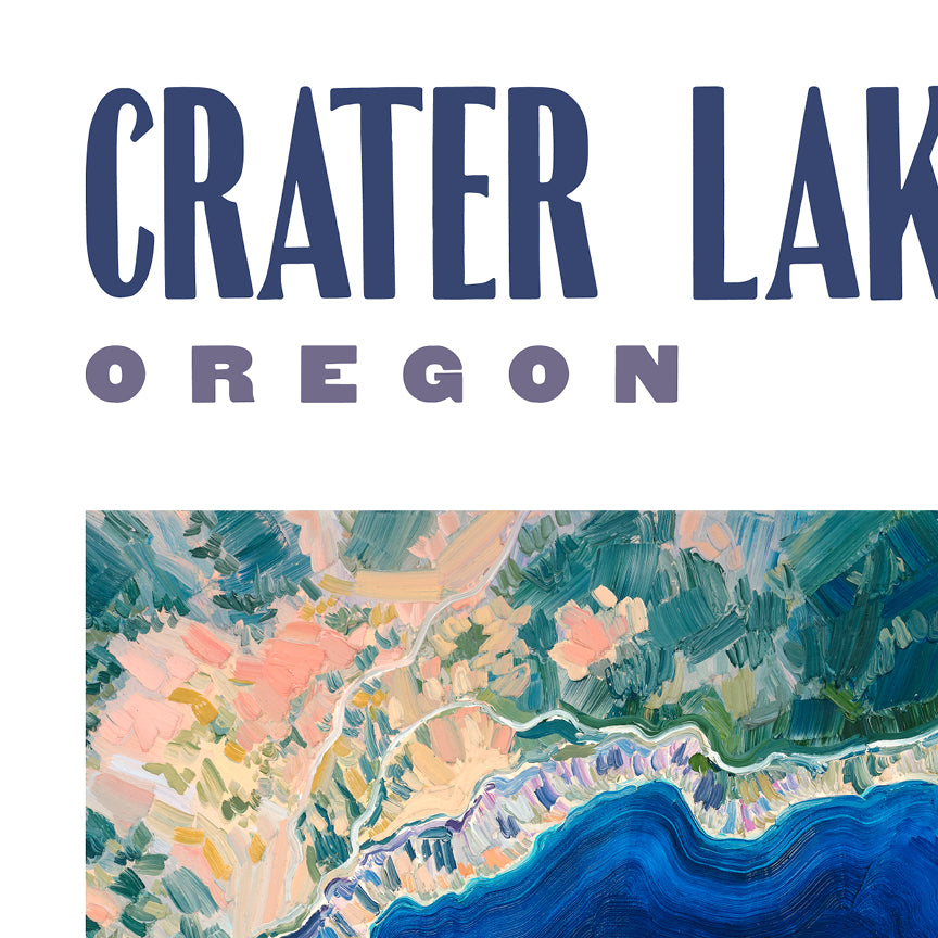 Crater Lake, OR Poster