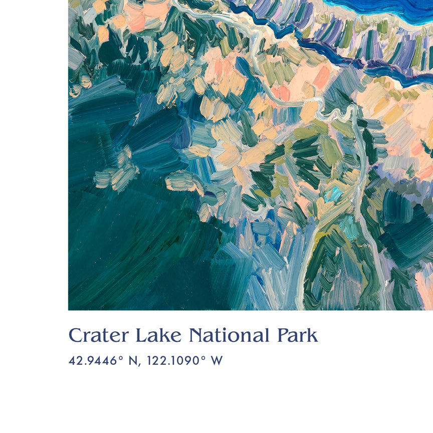 Crater Lake, OR Poster