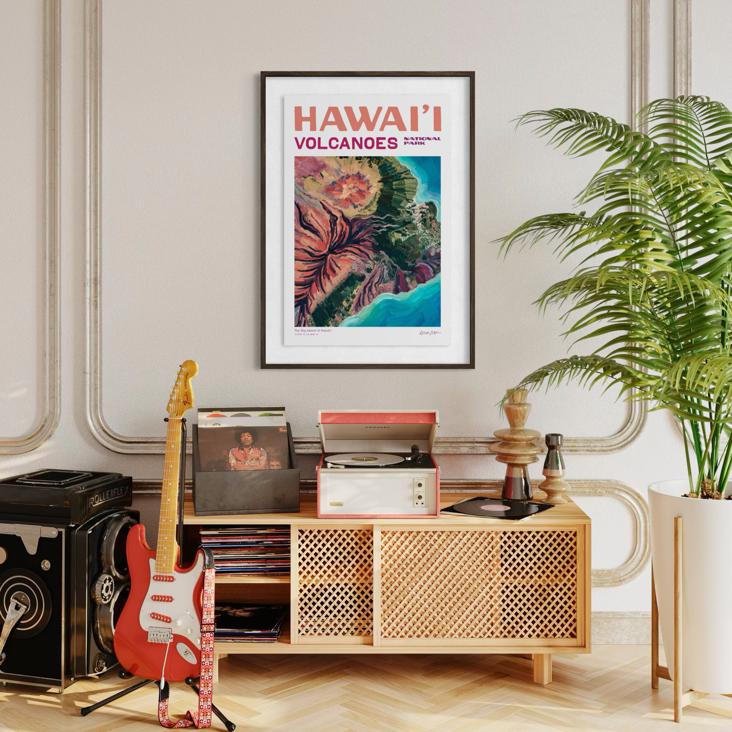 Hawai'i Volcanoes Poster