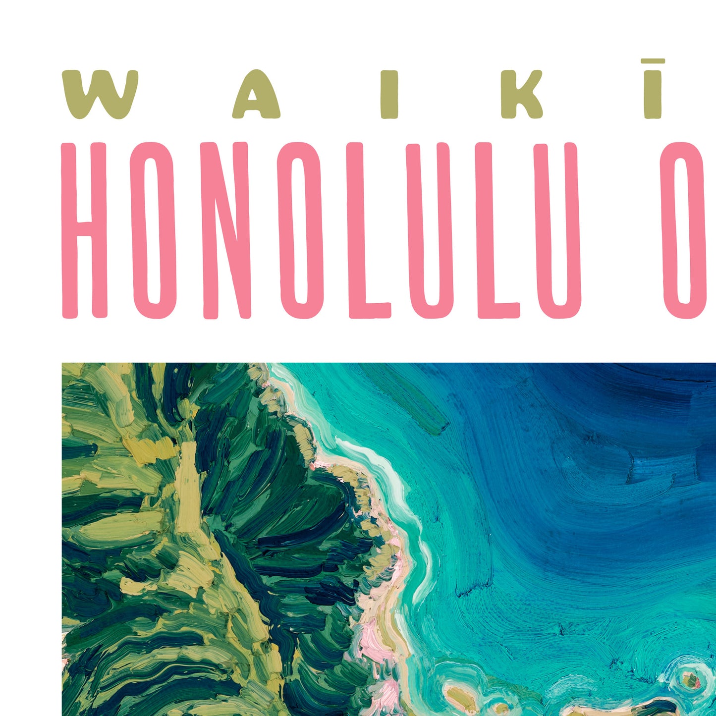 O'ahu, Hawai'i Poster