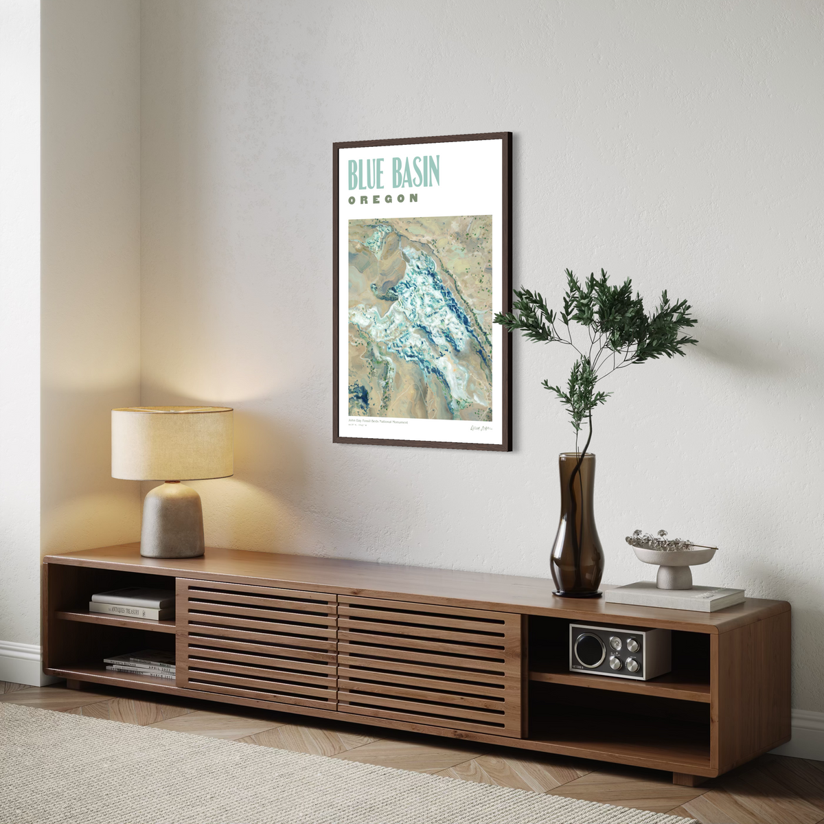 Blue Basin, OR Poster