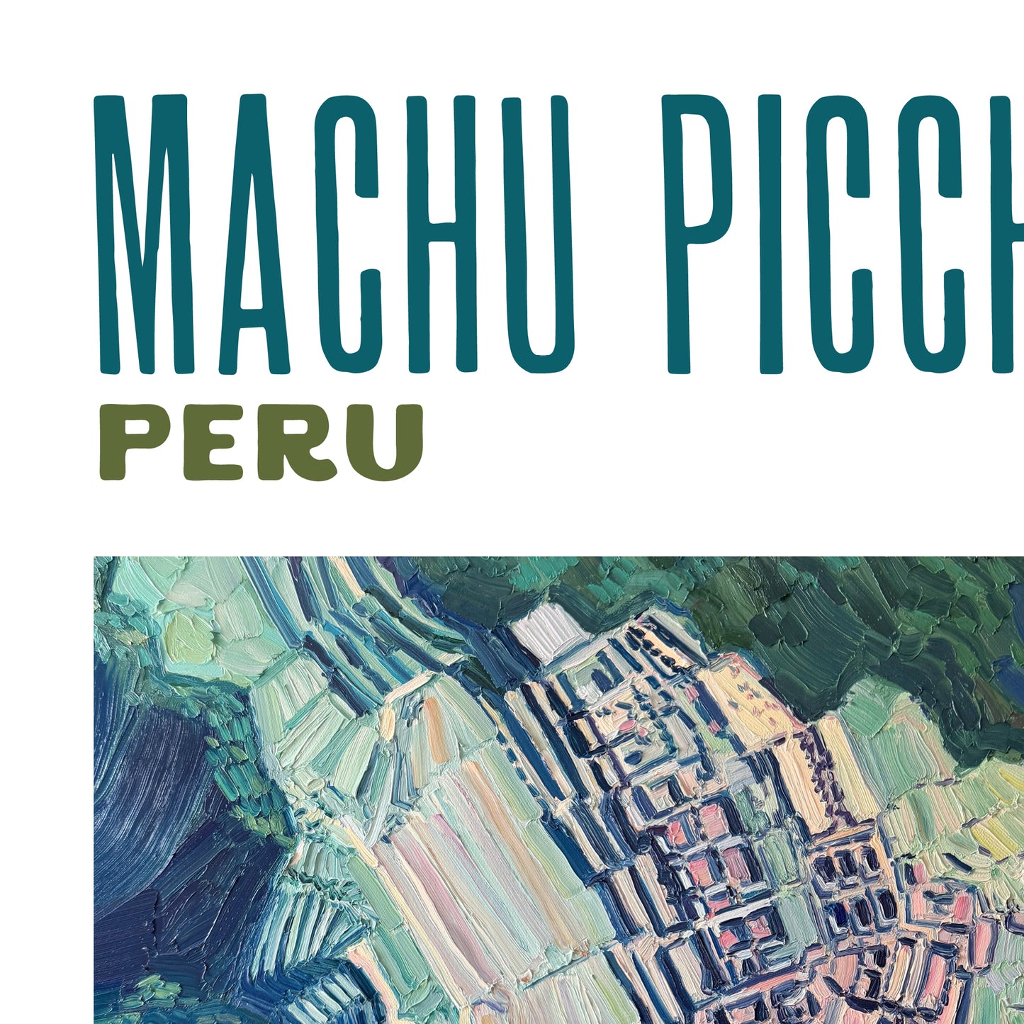 Machu Picchu, Peru Poster
