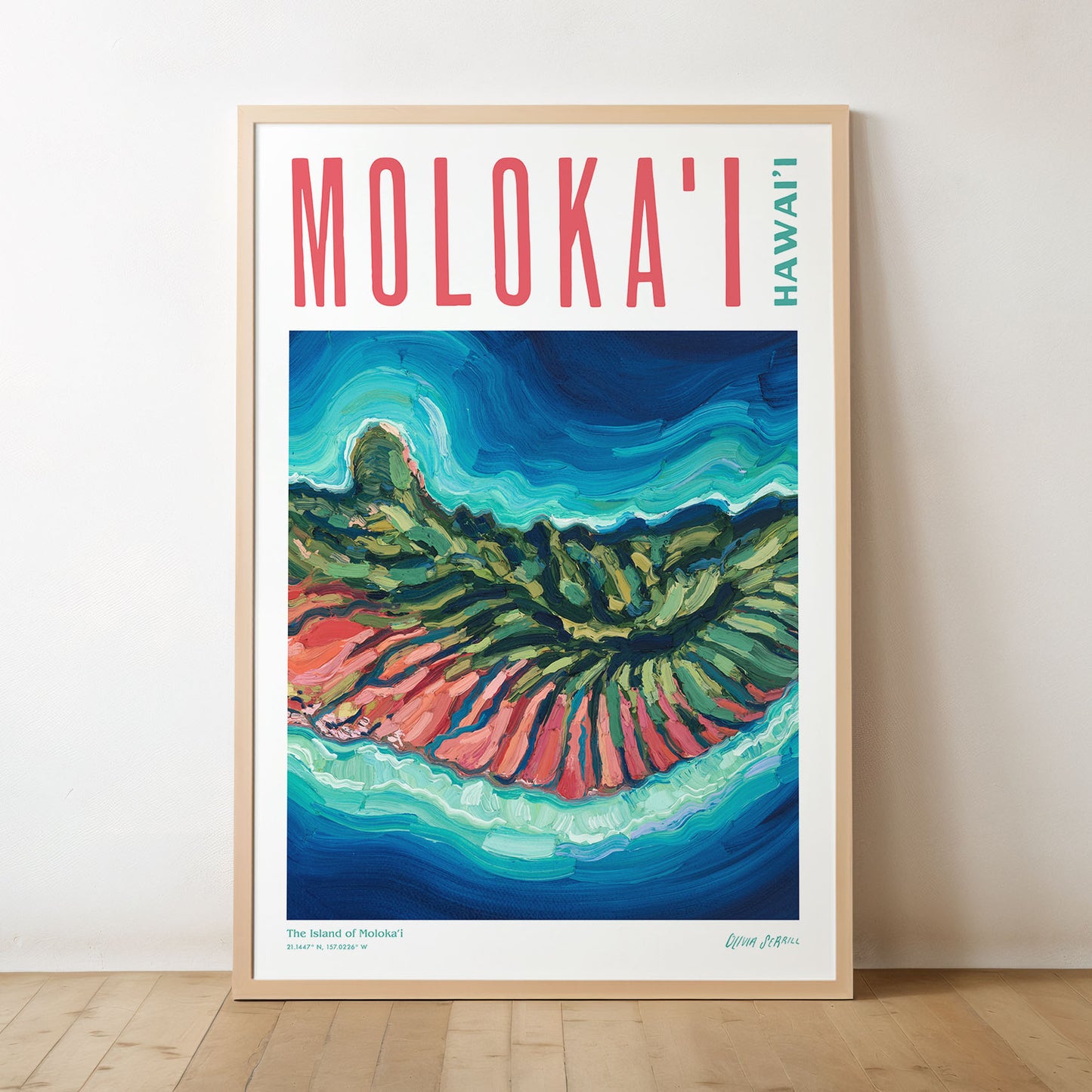 Moloka'i, Hawai'i Poster