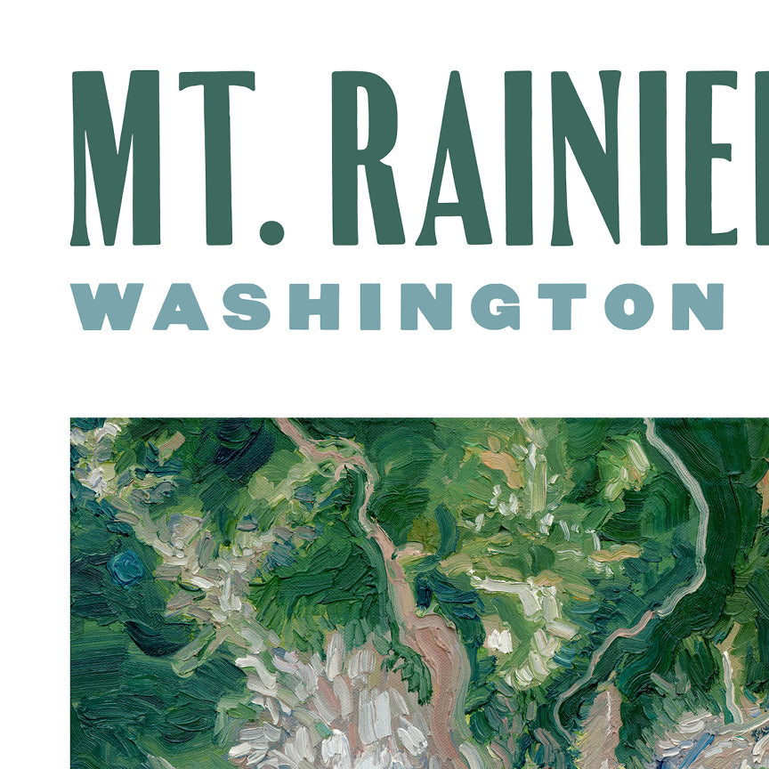 Mt. Rainier Poster