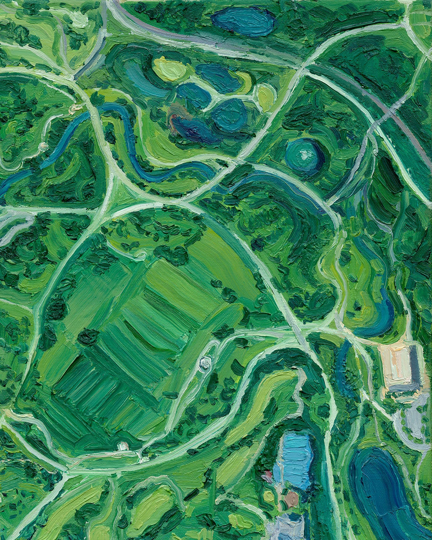 Forest Park, St. Louis, Missouri — Stretched Canvas Print