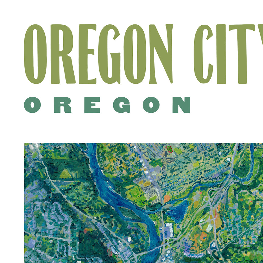 Oregon City, OR Poster