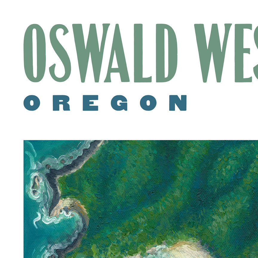 Oswald West, OR Poster
