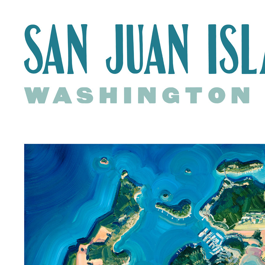 San Juan Island Poster