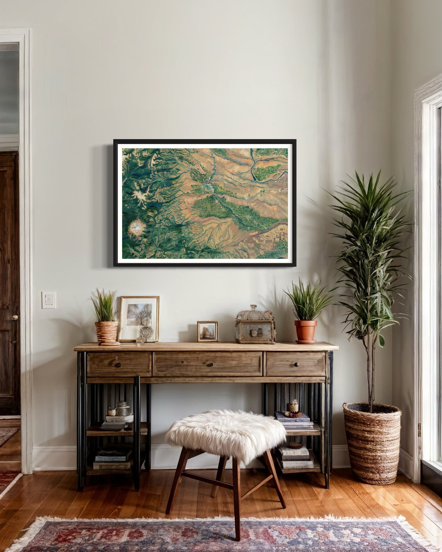 Yakima Valley & Mt. Adams, Washington — Giclée Print