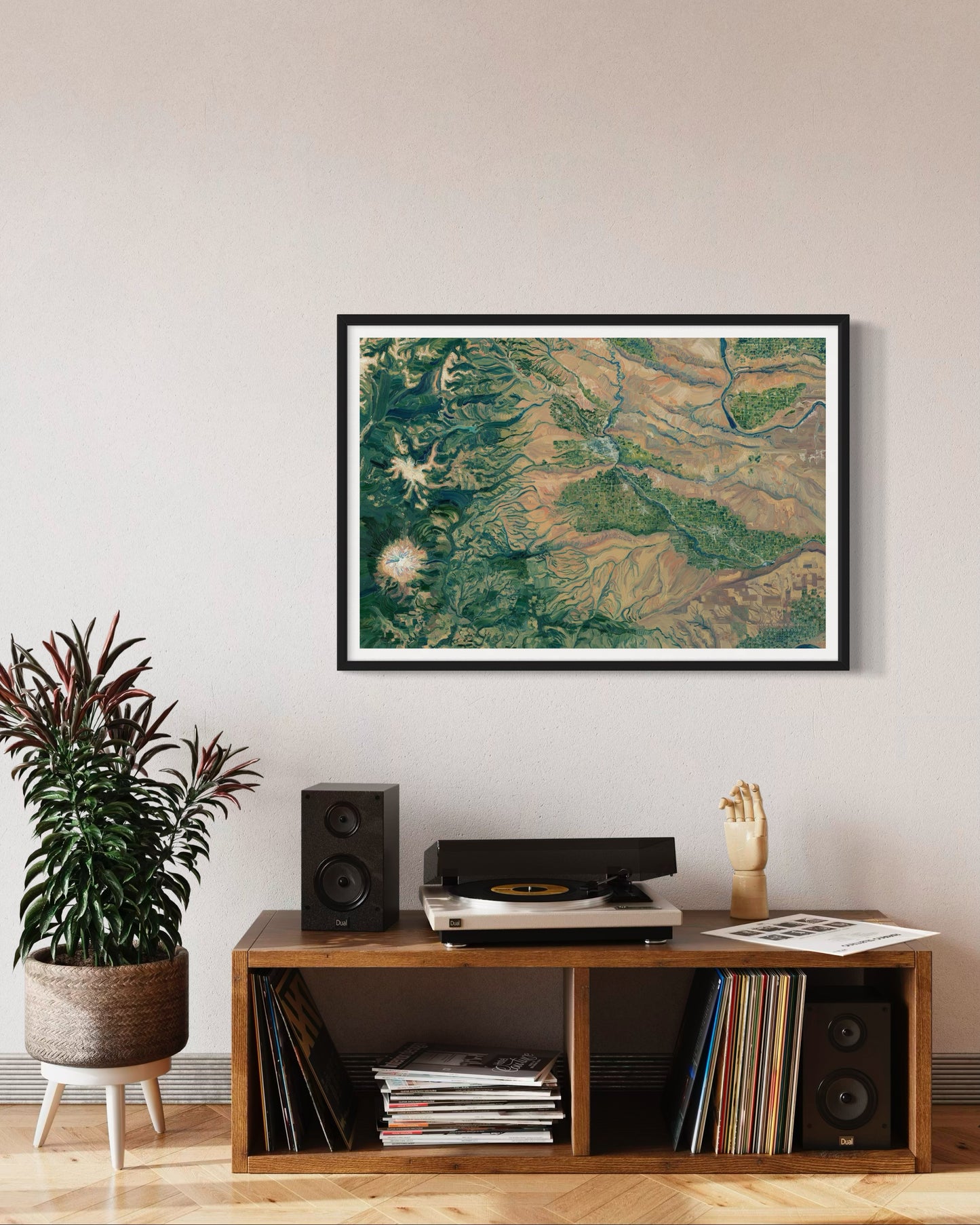 Yakima Valley & Mt. Adams, Washington — Giclée Print