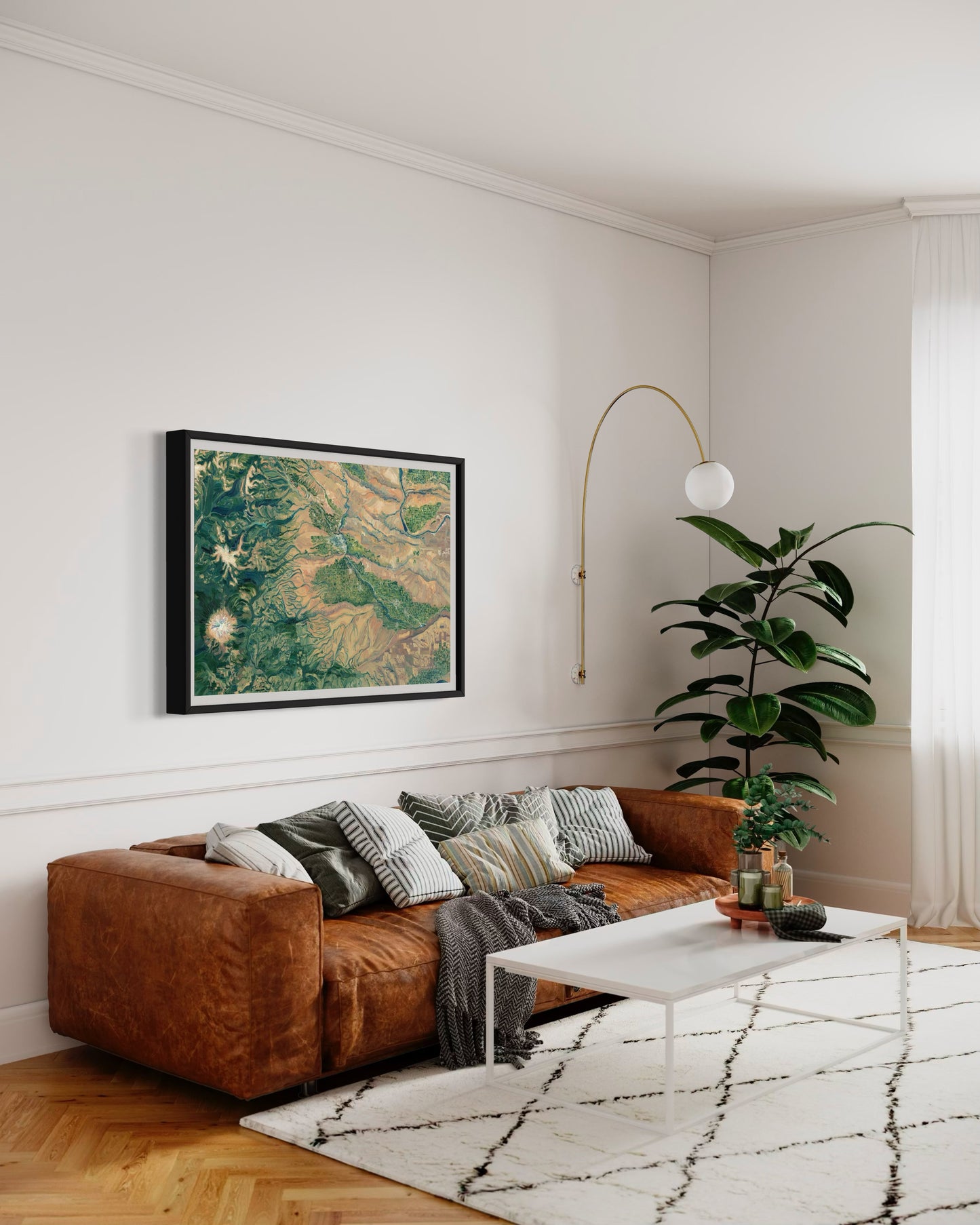 Yakima Valley & Mt. Adams, Washington — Giclée Print