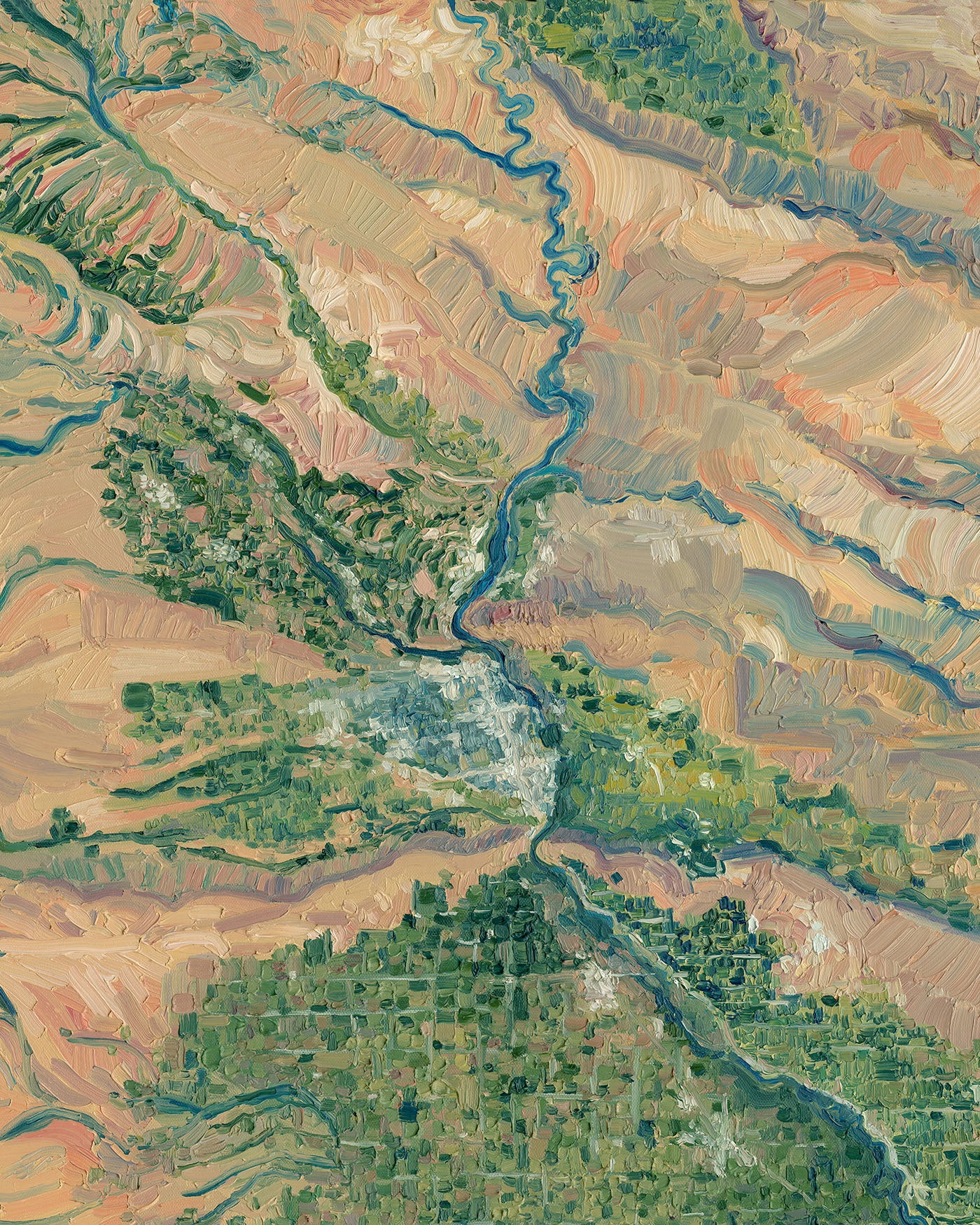 Yakima Valley & Mt. Adams, Washington — Giclée Print
