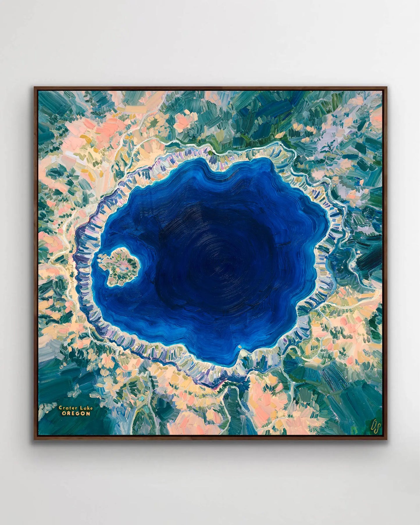 Crater Lake, Oregon — Stretched Canvas Print