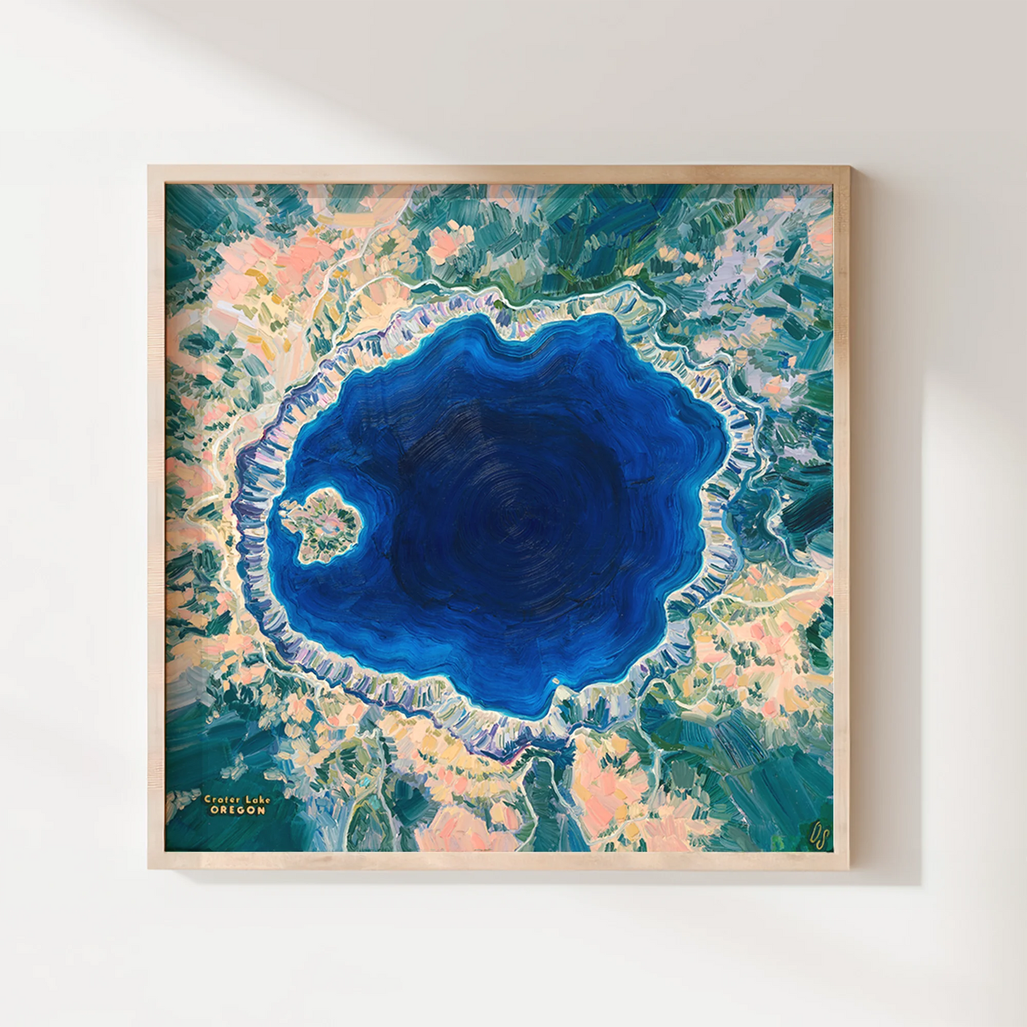 Crater Lake, Oregon — Giclée Print