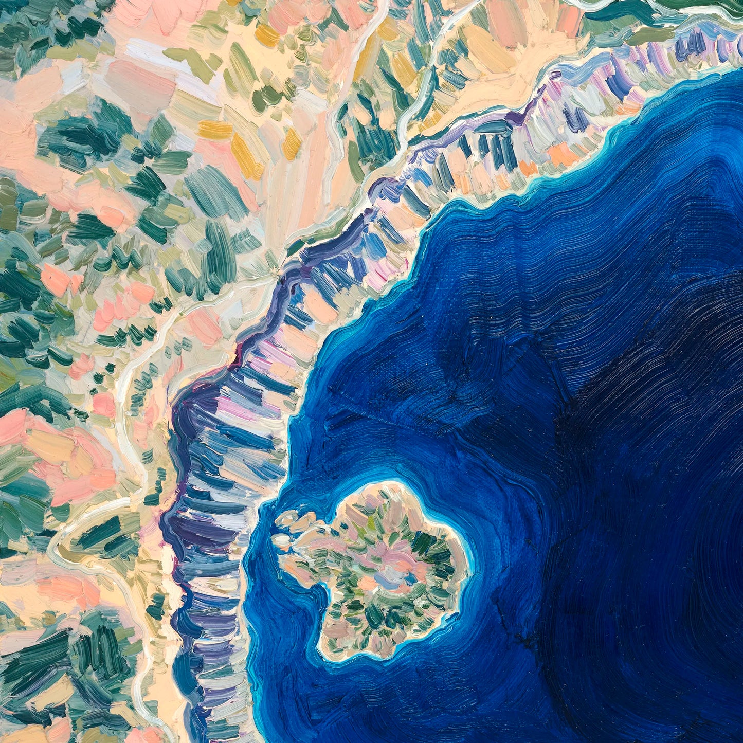 Crater Lake, Oregon — Stretched Canvas Print